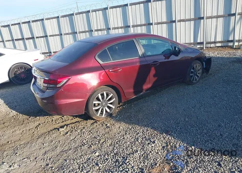 2015 Honda Civic Ex-L from USA, damaged, VIN 2HGFB2F98FH538280
